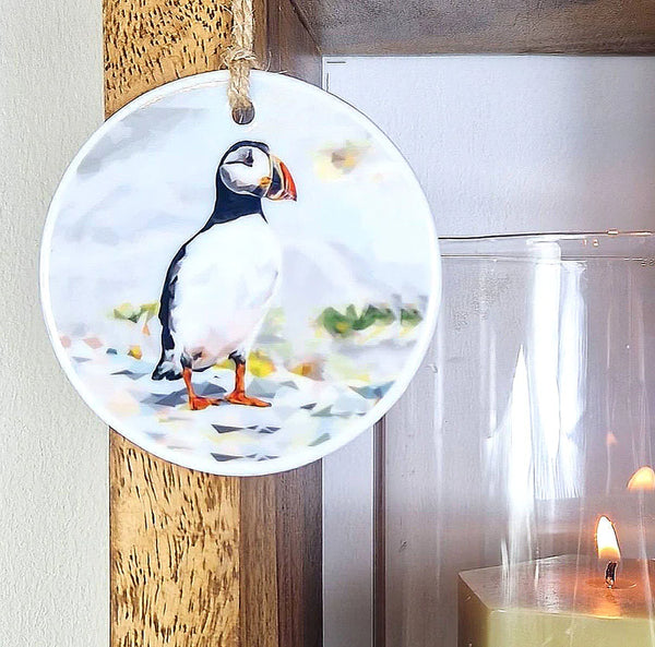 Ceramic Hanging decoration - Scottish images