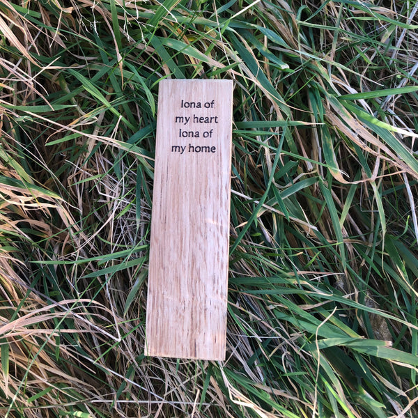 Iona Bookmark