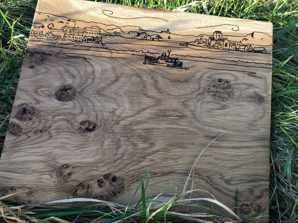 Chopping Board - "Iona from the Sea"