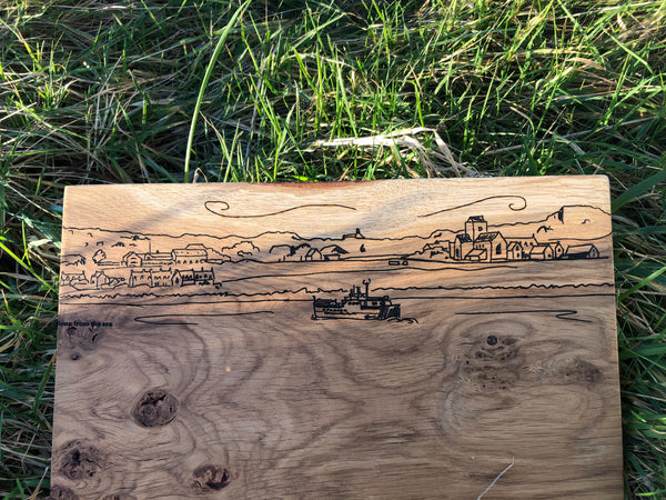 Chopping Board - "Iona from the Sea"