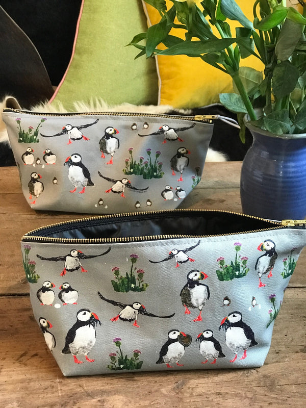 Washbag Puffins