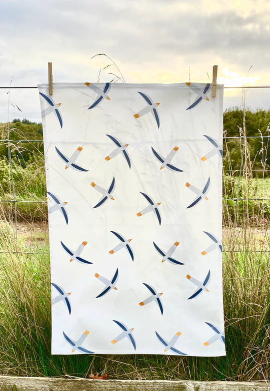 Wild swimming- Tea towel
