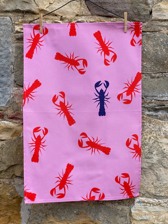 Wild swimming- Tea towel
