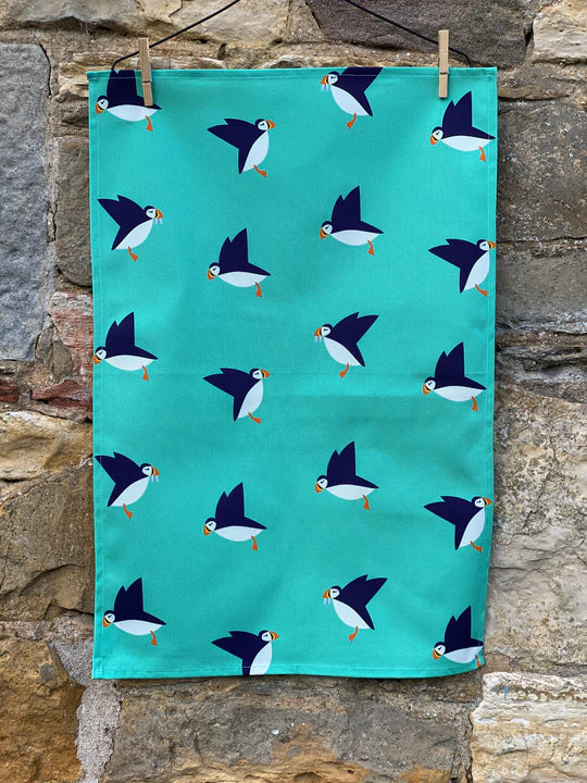 Wild swimming- Tea towel