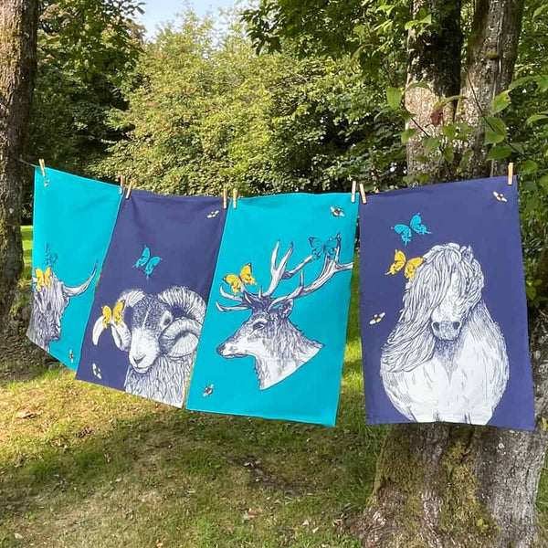 Tea Towel - Scottish Images