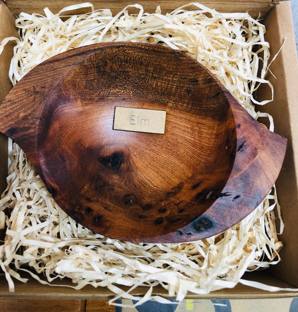 Hand crafted Scottish wood quaich