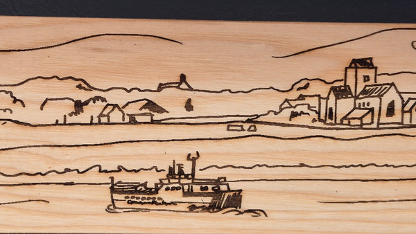 Iona from the Sea Wall Panel