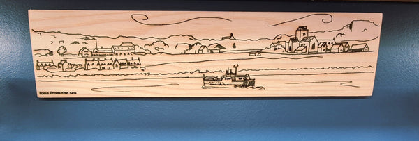 Iona from the Sea Wall Panel