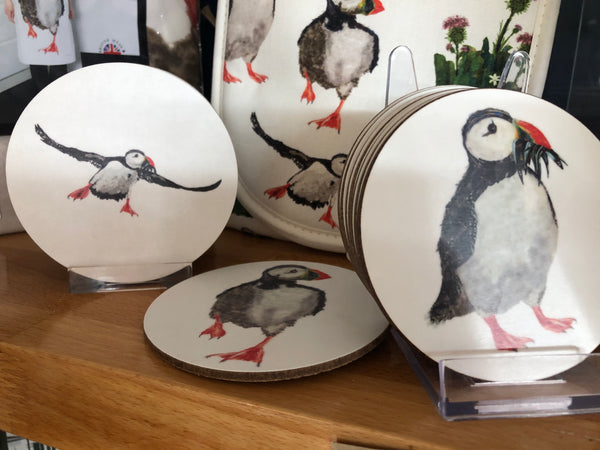 Puffin Coasters