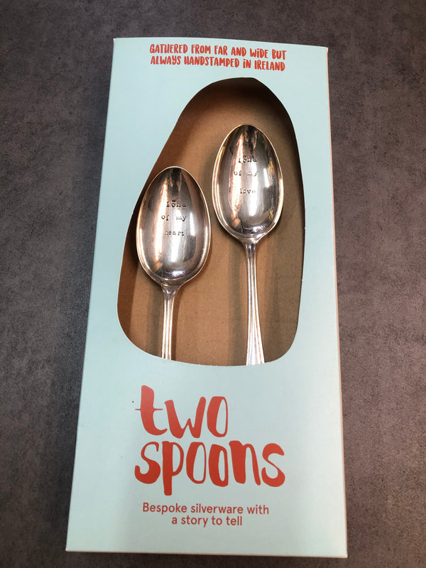 Iona of my heart, Iona of my love Serving spoons pair