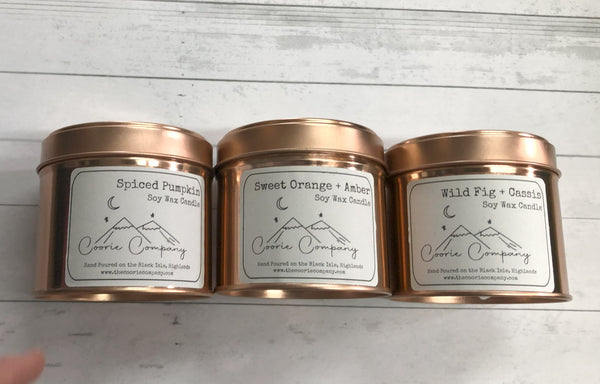 Ex display Coorie candles