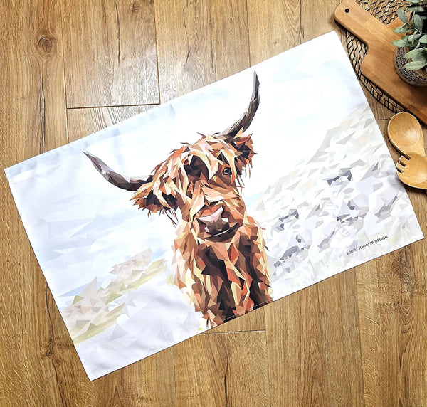 Scottish tea towel