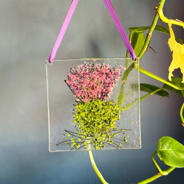 Thistle Suncatcher