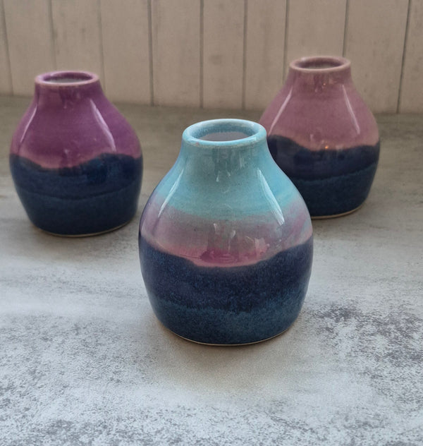 Handmade Bud Vases - Landscape