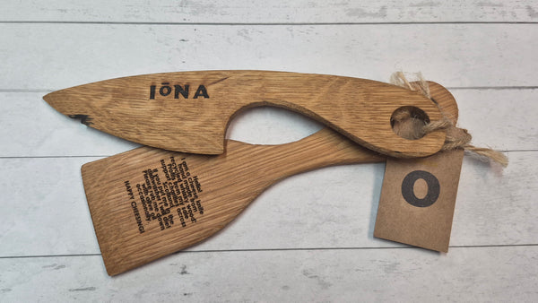 Whisky Wood Iona Cheese Knives