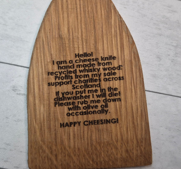 Whisky Wood Iona Cheese Knives