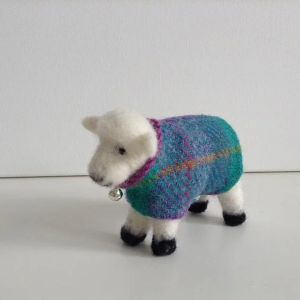 Felted Sheep with jacket