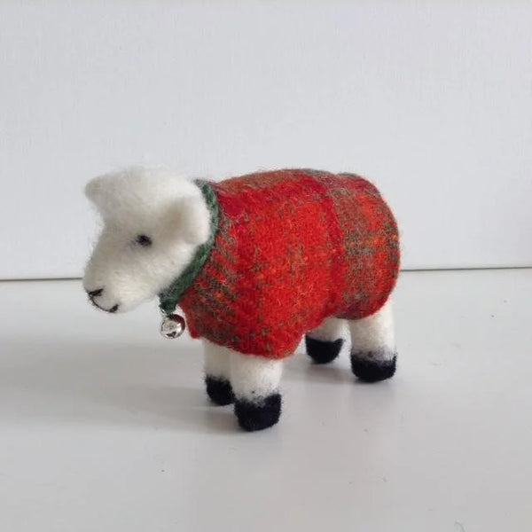 Felted Sheep with jacket