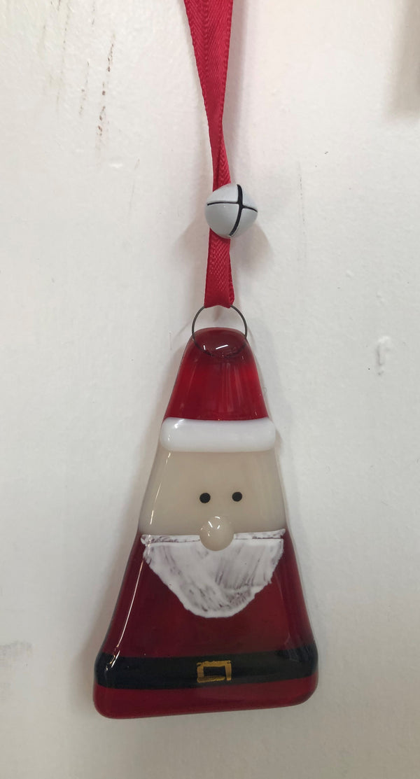 Fused glass decoration - Christmas