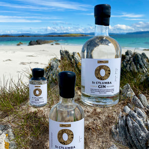 St Columba Iona Scottish gin 3 sizes